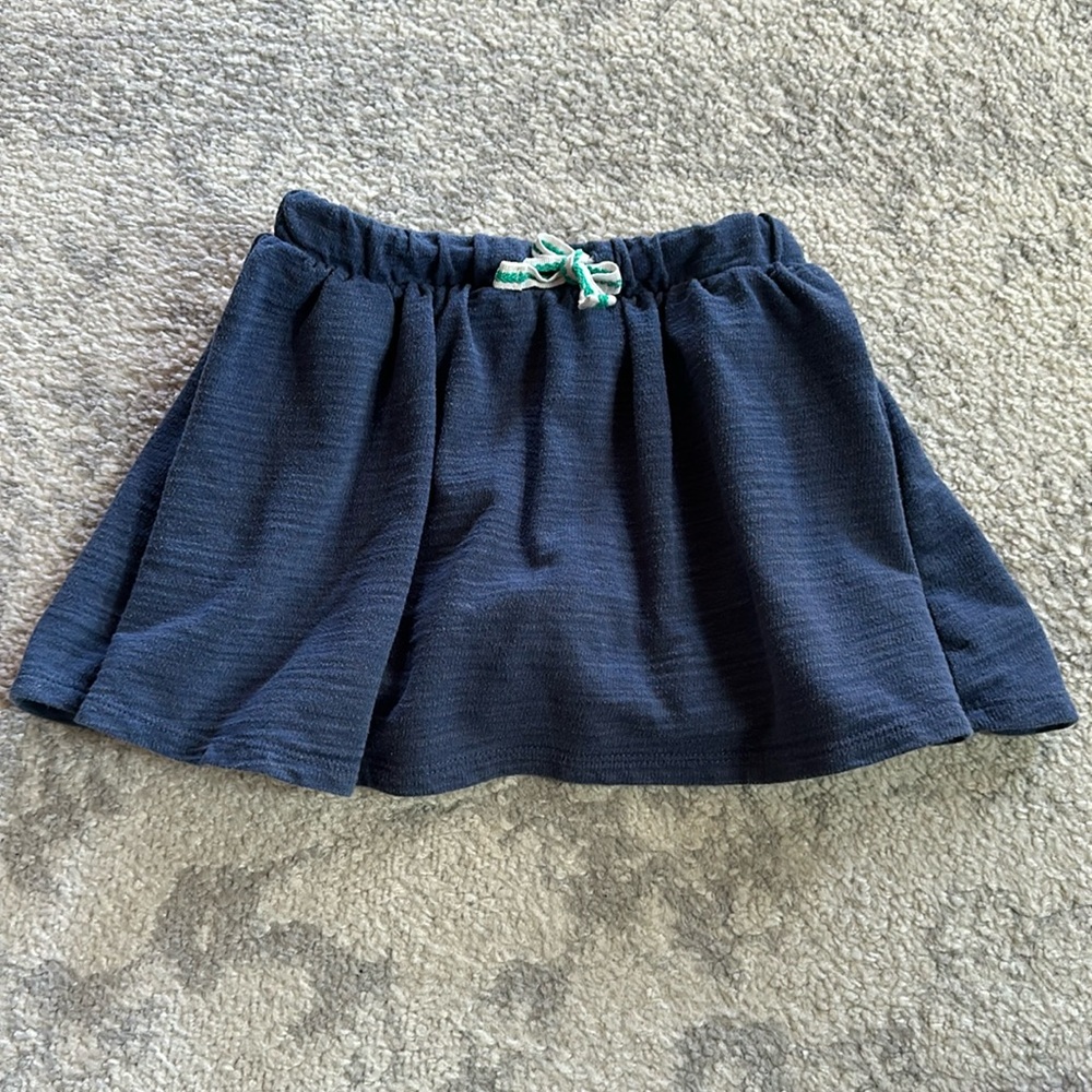 Girl’s Navy Blue Skort S 6/6x